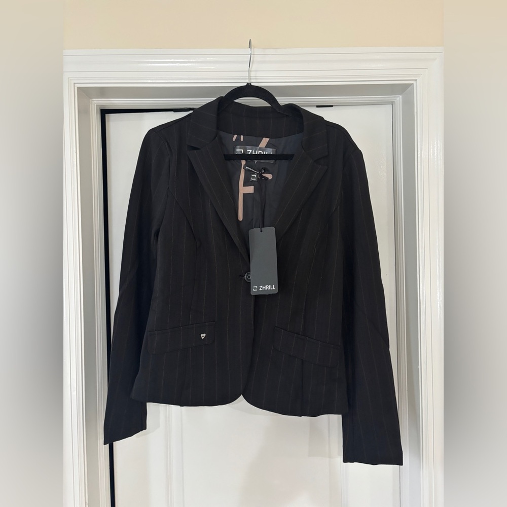 Women's Black Blazer Jacket